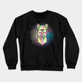 Retro Alpaca Crewneck Sweatshirt